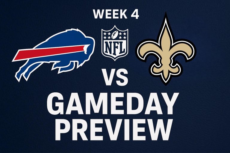 NFL Week 4 Preview: Buffalo Bills vs New Orleans Saints Matchup Preview