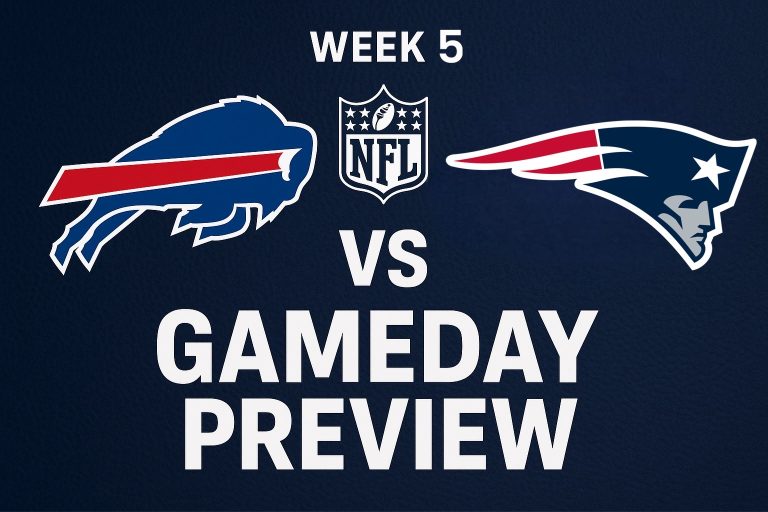 NFL Week 5 Preview: Buffalo Bills vs New England Patriots Matchup Preview